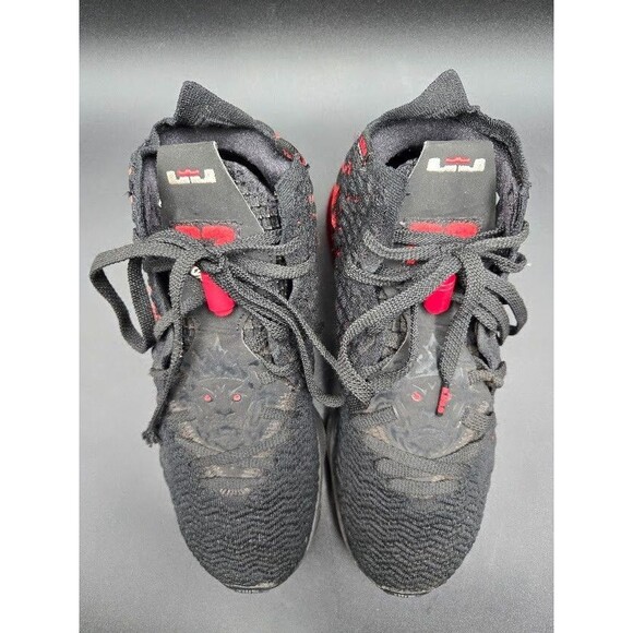 Nike Shoes Mens 7.5 Lebron 17 Infrared VI Sneakers Black Red BQ3177-006 main image 9